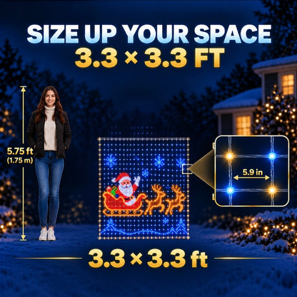 Smart LED Curtain Lights
