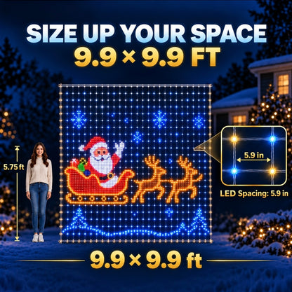 Smart LED Curtain Lights